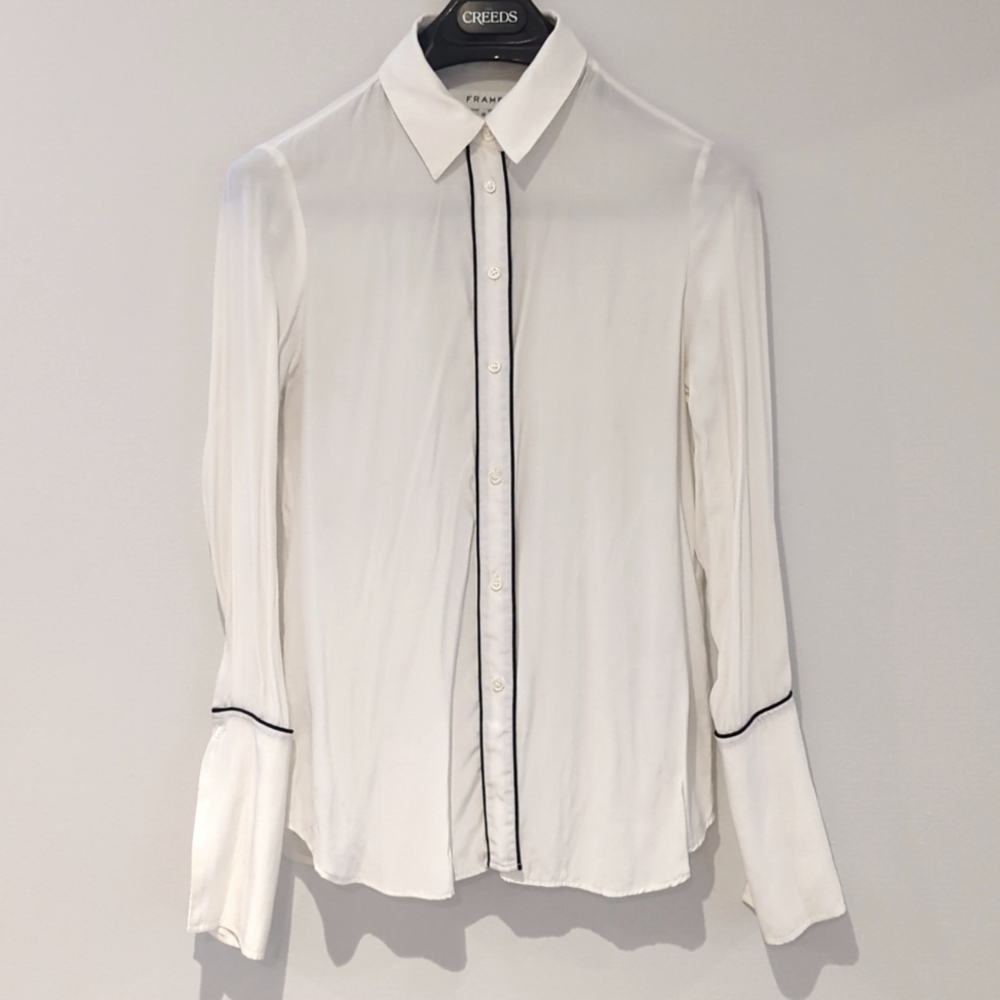 Frame 100% Silk blouse